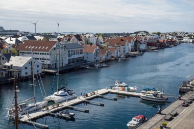 Norveç 'in Haugesund şehri.