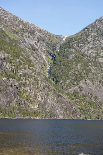 Norveç Eidfjord Şehri — Stok fotoğraf