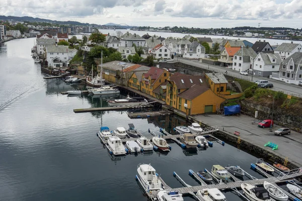 Πόλη Haugesund Στη Νορβηγία — Φωτογραφία Αρχείου