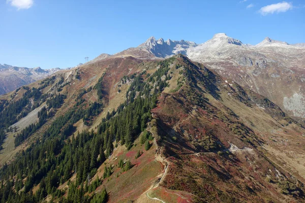 Senderismo Los Alpes Suizos — Foto de Stock