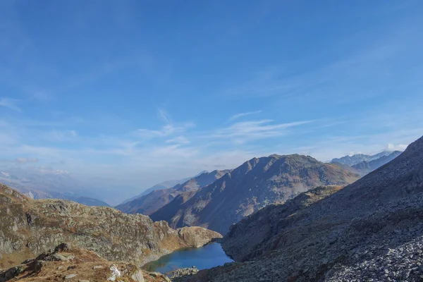 Wędrówki Szwajcarskich Alpach — Zdjęcie stockowe