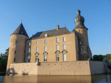the old castle of gemen in westphalia