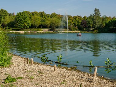 small lake at Bocholt in westphalia