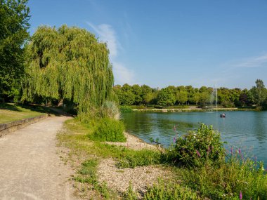 small lake at Bocholt in westphalia
