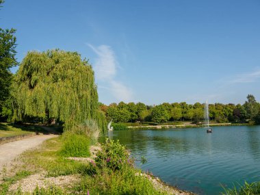small lake at Bocholt in westphalia