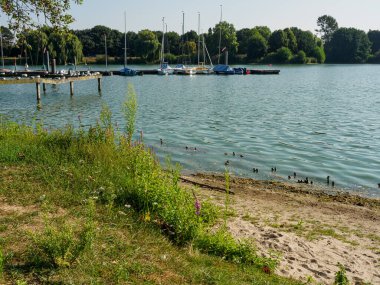 small lake at Bocholt in westphalia