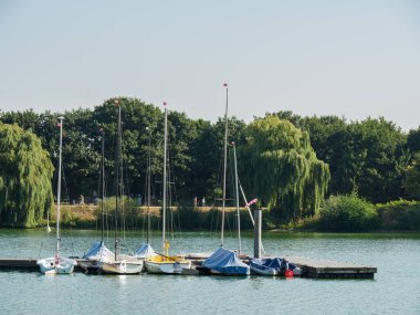 small lake at Bocholt in westphalia