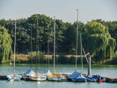 small lake at Bocholt in westphalia