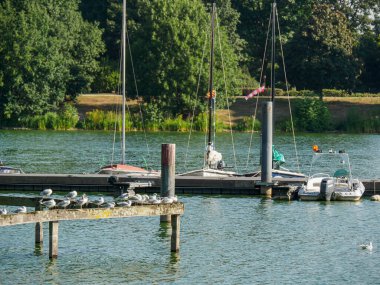 small lake at Bocholt in westphalia