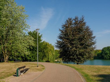 small lake at Bocholt in westphalia