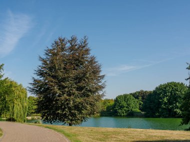 small lake at Bocholt in westphalia