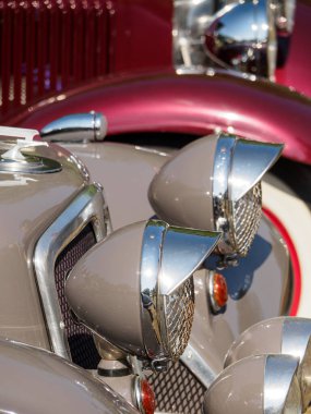 Details of old cars in germany