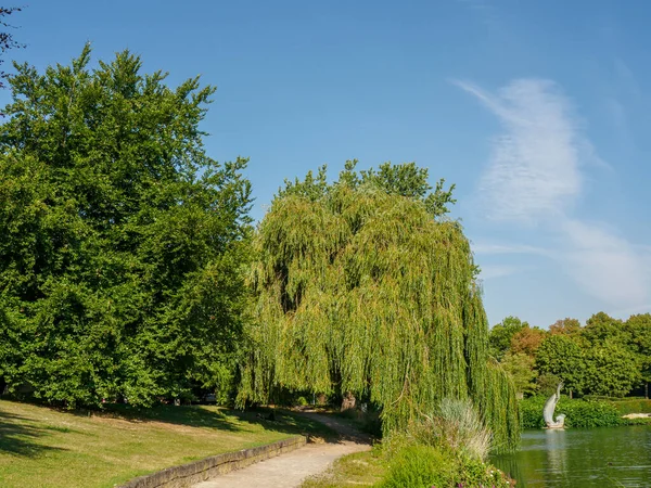 small lake at Bocholt in westphalia