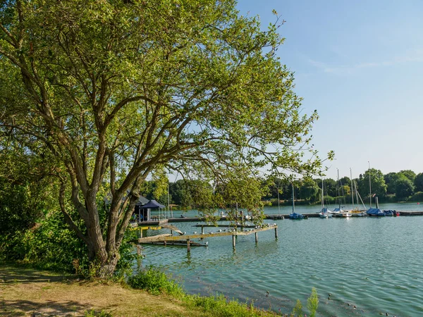 Small Lake Bocholt Westphalia — Stockfoto
