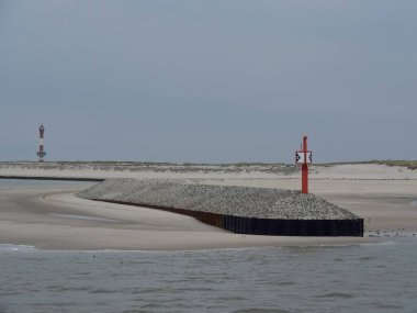 Wangerooge island in germany