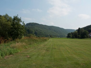 Bad Karlshafen at the weser river