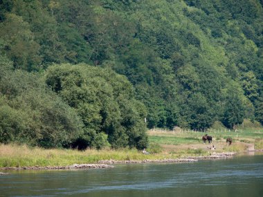 Bad Karlshafen at the weser river