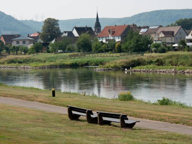 Bad Karlshafen at the weser river