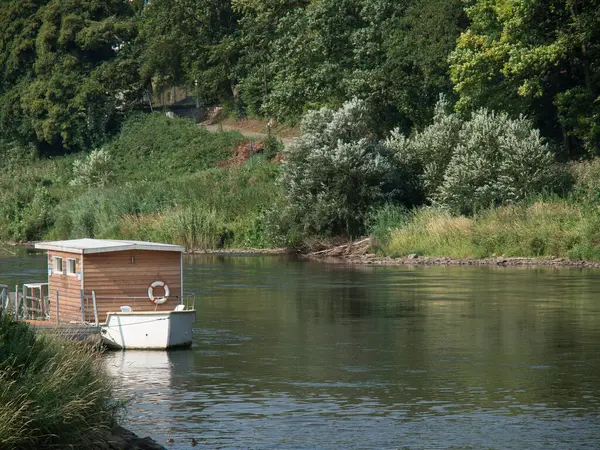 Bad Karlshafen at the weser river