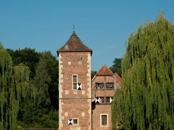 Castle Park German Muensterland — Stock Photo, Image
