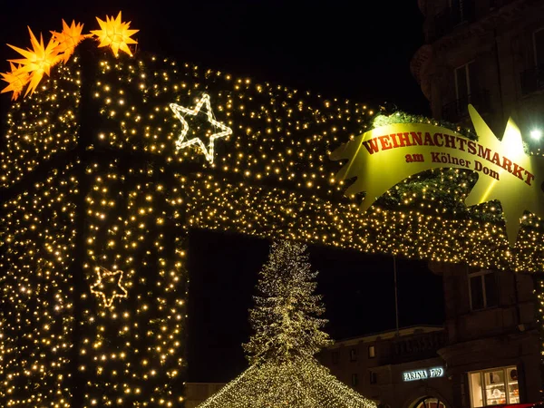 Weihnachten Köln — Stockfoto