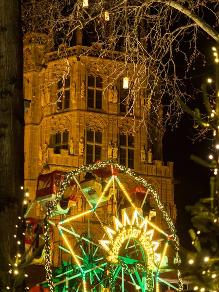 Kersttijd Keulen — Stockfoto