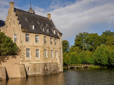 Westphalia 'daki kale ve orman