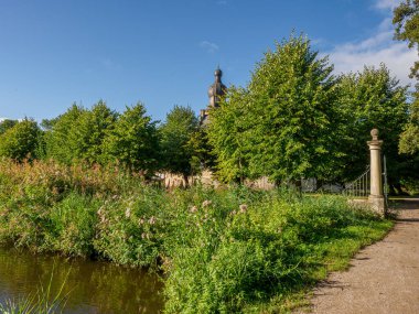 Westphalia 'daki kale ve orman