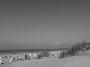 Almanya 'daki Spiekeroog Adası