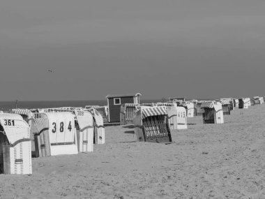 Almanya 'daki Spiekeroog Adası