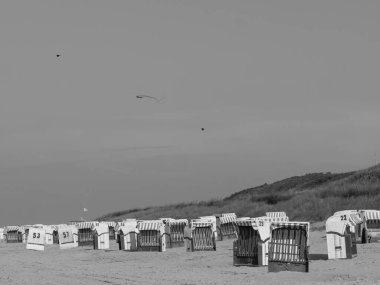 Almanya 'daki Spiekeroog Adası