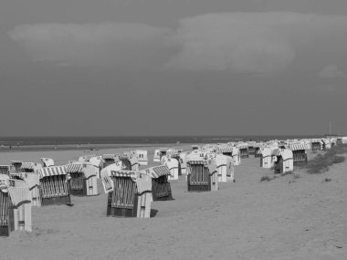 Almanya 'daki Spiekeroog Adası