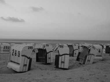 Almanya 'daki Spiekeroog Adası