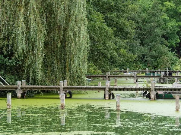 Pequeño Lago Cerca Borken Alemania — Foto de Stock