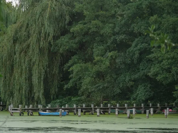 Pequeño Lago Cerca Borken Alemania — Foto de Stock