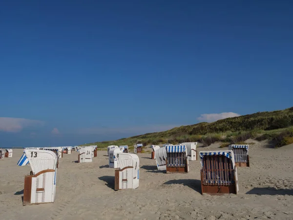 Het Eiland Van Spiekeroog — Stockfoto