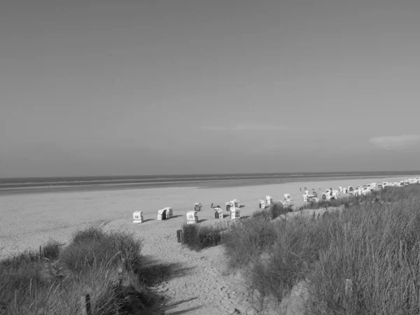 Spiekeroog Tyskland – stockfoto