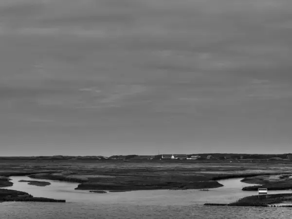 Het Eiland Van Spiekeroog Duitsland — Stockfoto