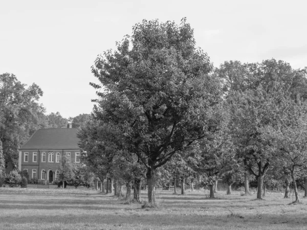 Westphalia Bir Nehirde Yürüyüş — Stok fotoğraf