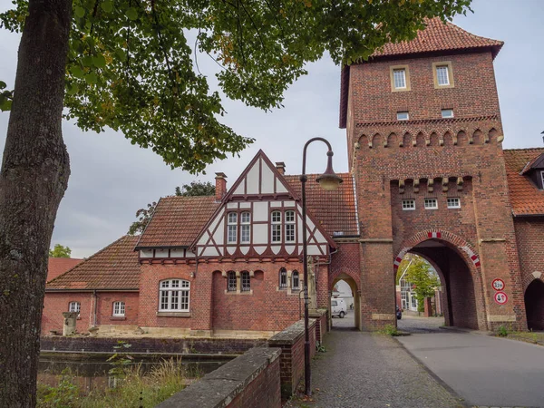 City Coesfeld River Berkel Germany — Stock Photo, Image