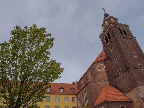 Ville Coesfeld Rivière Berkel Allemagne — Photo