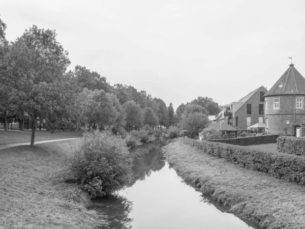 Ville Coesfeld Rivière Berkel Allemagne — Photo