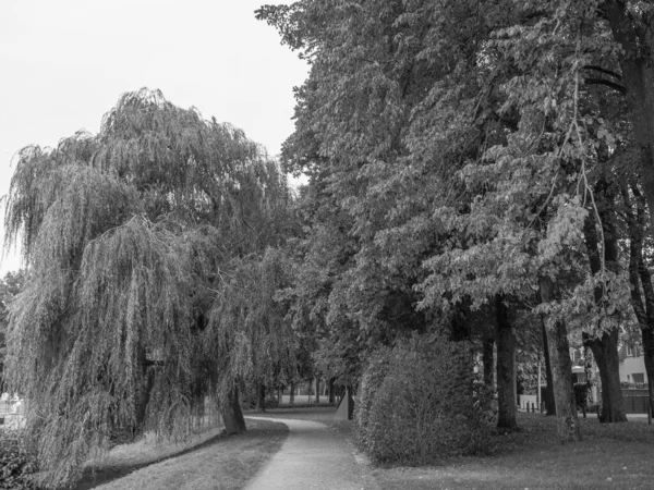 Cidade Coesfeld Rio Berkel Alemanha — Fotografia de Stock