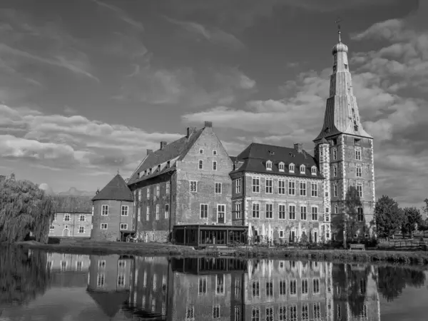 Ora Legale Castello Raesfeld Germania — Foto Stock