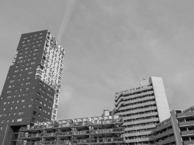 Nijmegen Hollanda 'daki nehir vadisinde.