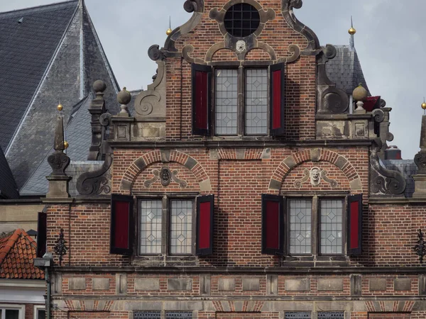 Nijmegen Vid Floden Waal Nederländerna — Stockfoto