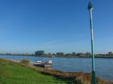 Almanya, Emmerich yakınlarındaki Ren Nehri 'nde.