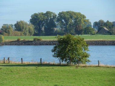 Almanya, Emmerich yakınlarındaki Ren Nehri 'nde.