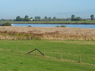 Almanya, Emmerich yakınlarındaki Ren Nehri 'nde.