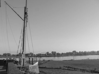 Almanya, Emmerich yakınlarındaki Ren Nehri 'nde.